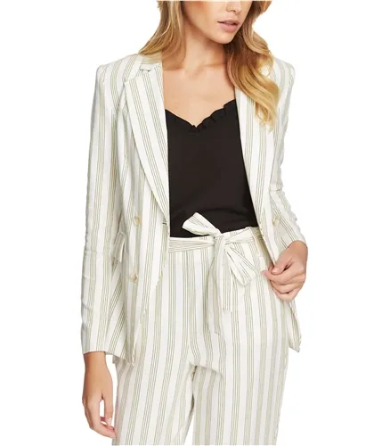 1.State Womens Duet Modern Stripe Blazer Jacket