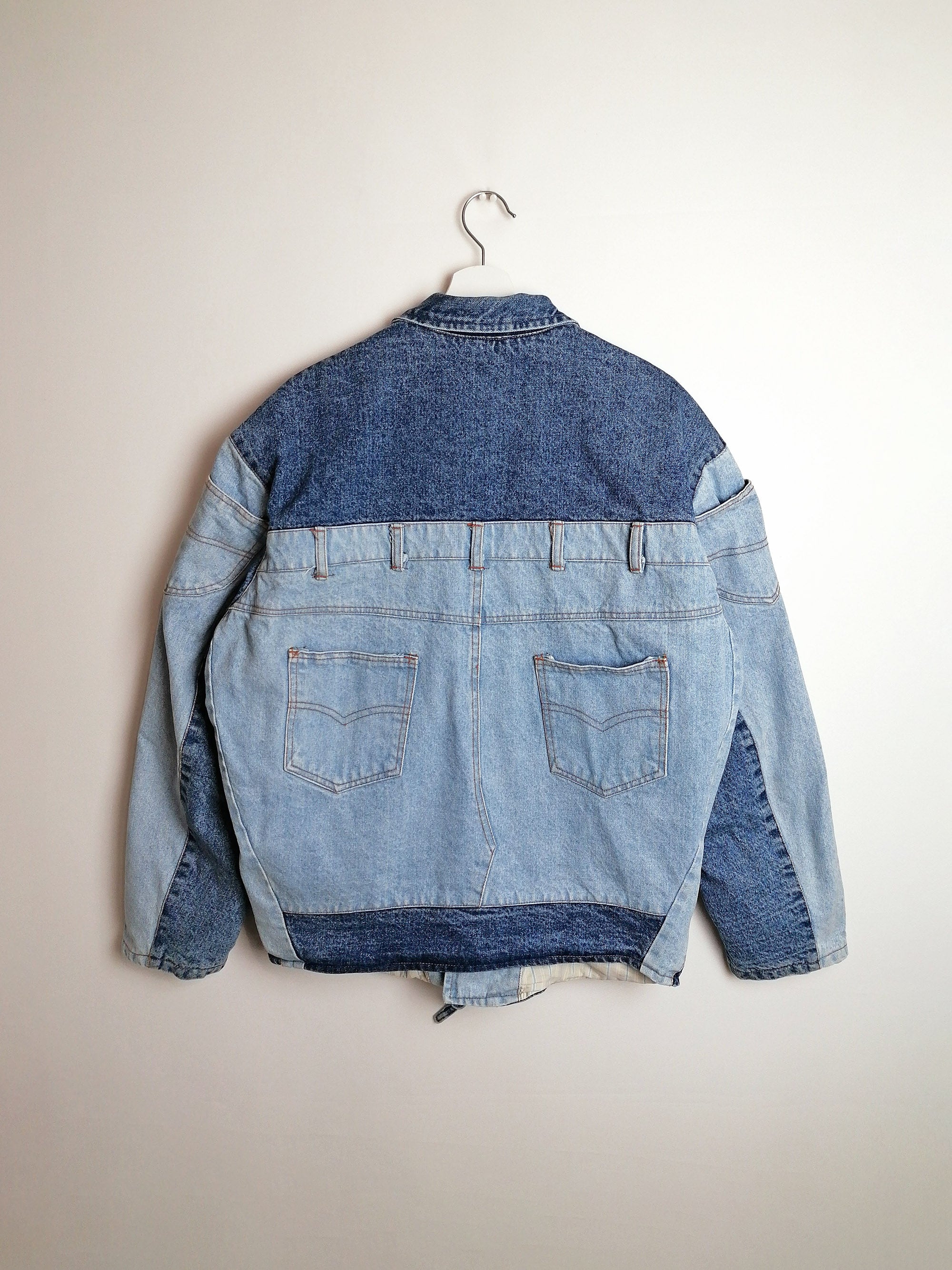 80's EFRO Unisex Denim Trucker Jacket - size M-L