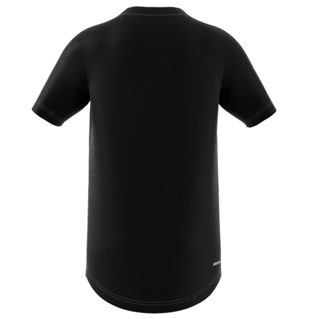 Adidas Club Tennis 3-Stripes Junior T-Shirt - Black