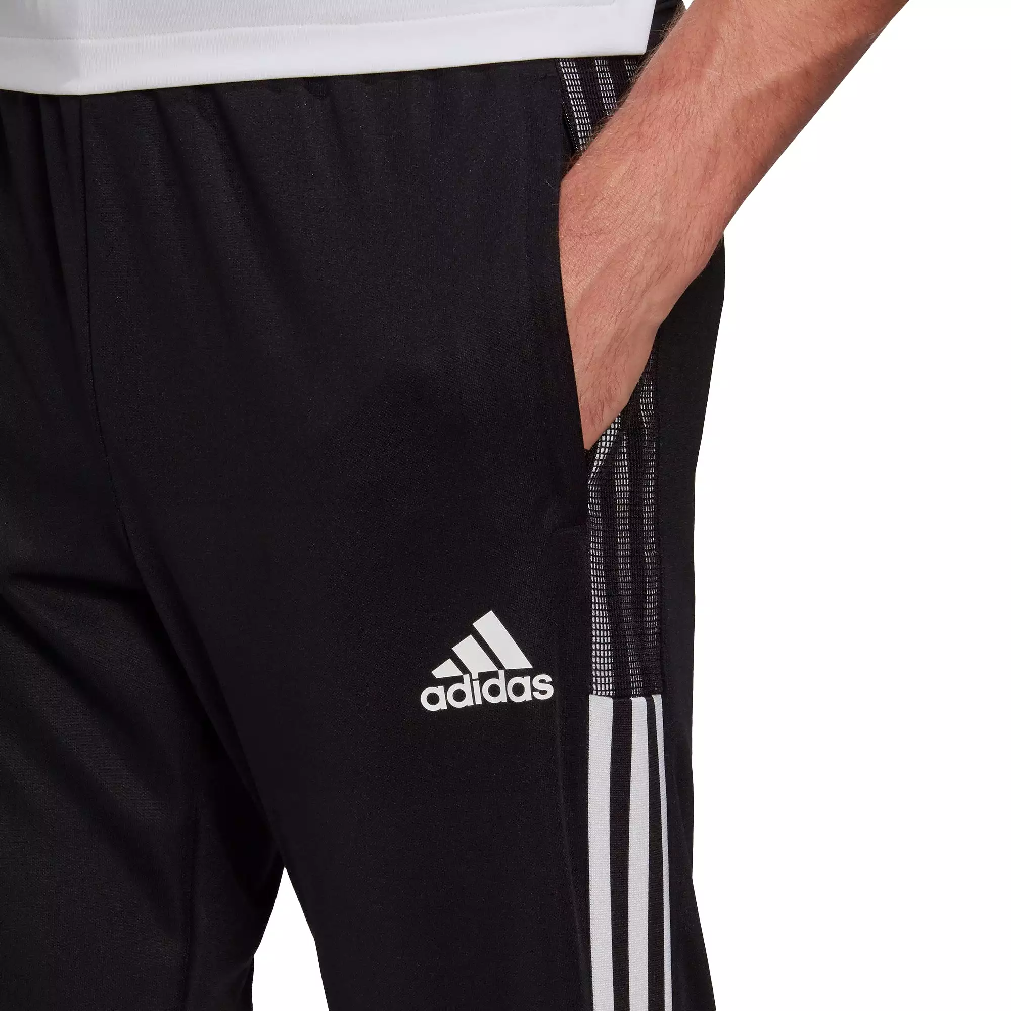 Adidas Youth Tiro 21 Track Pants (Black/White)