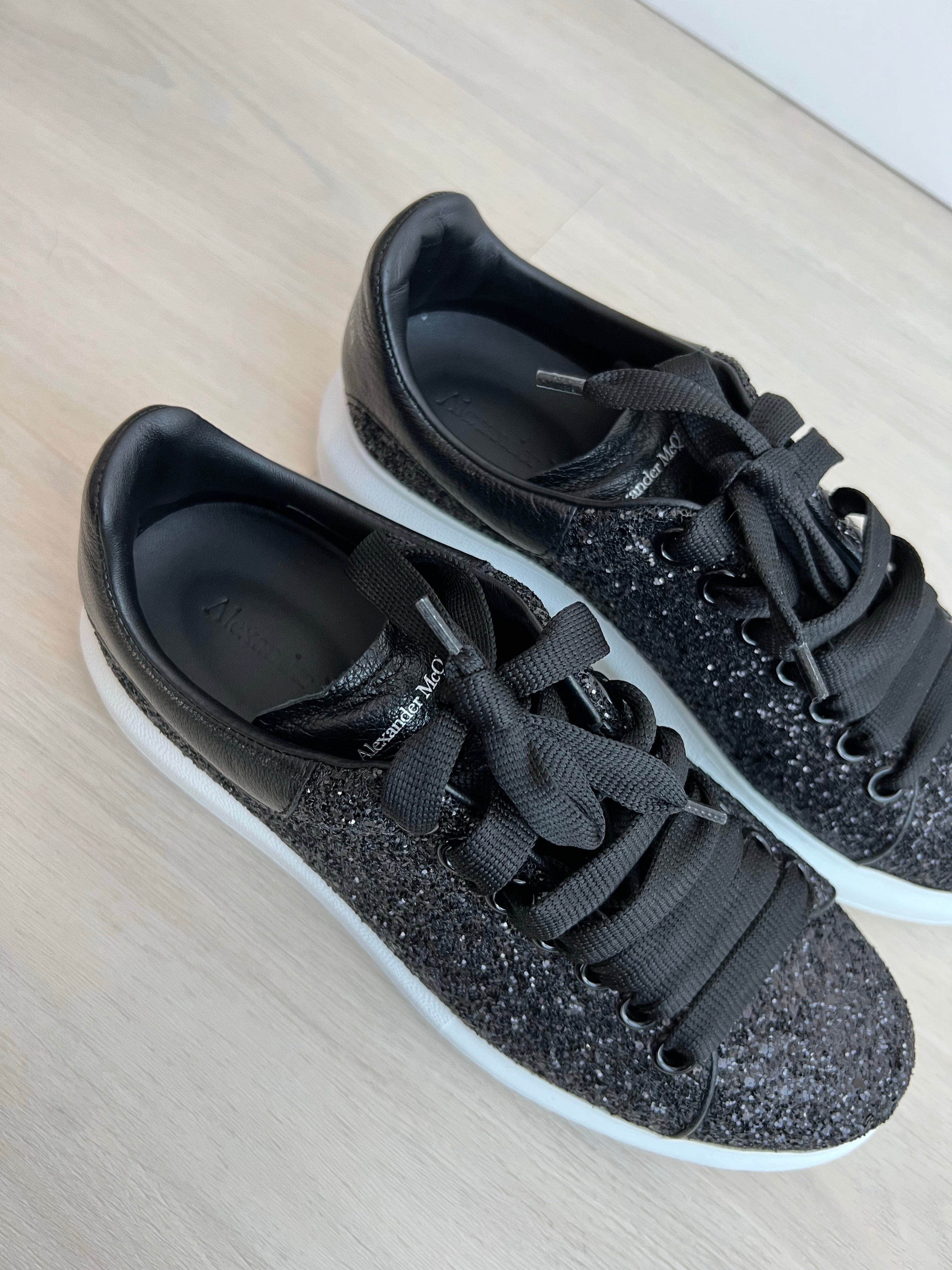 Alexander McQueen Glitter Sneakers