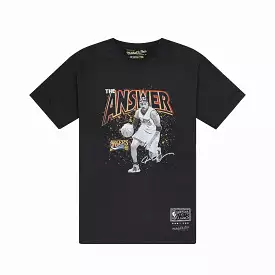 Allen Iverson Philadelphia 76ers Photo Splash Tee - Faded Black