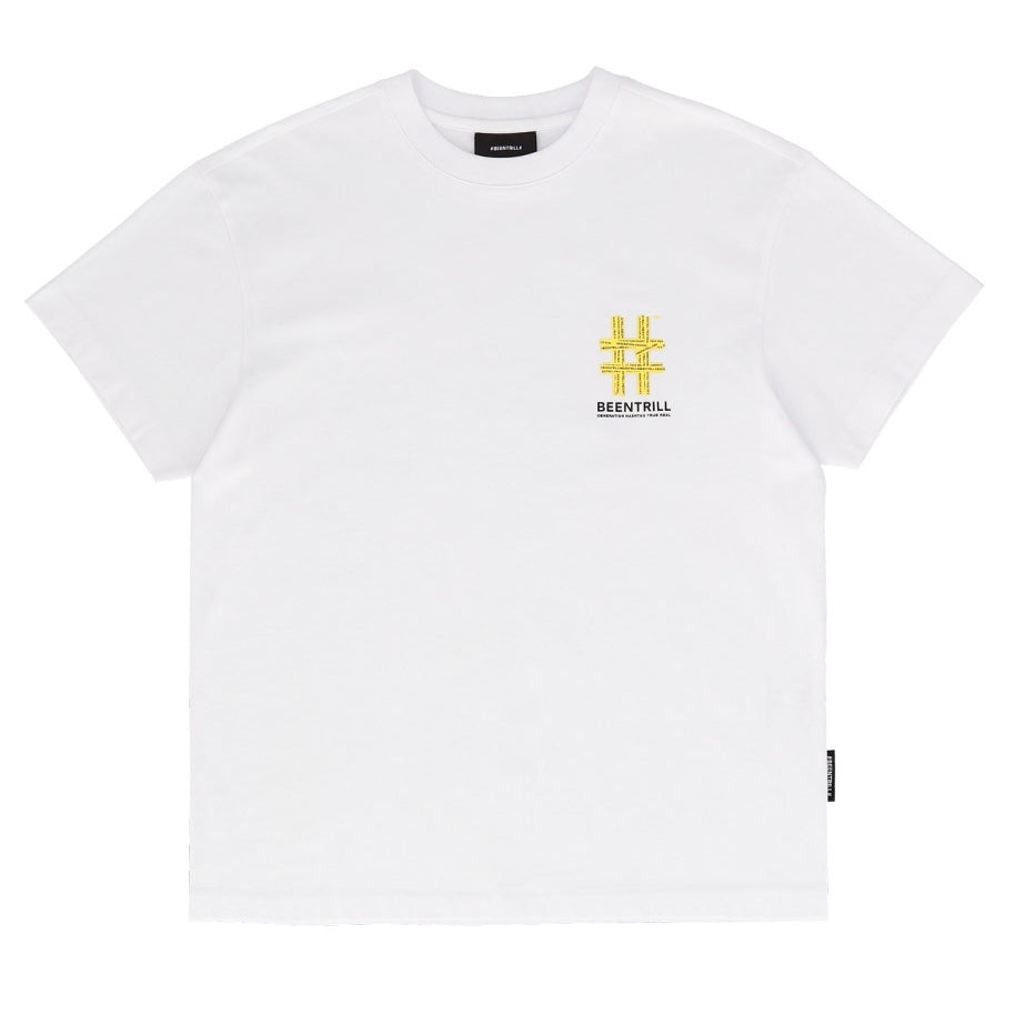 Been Trill Chest Logo Tee White