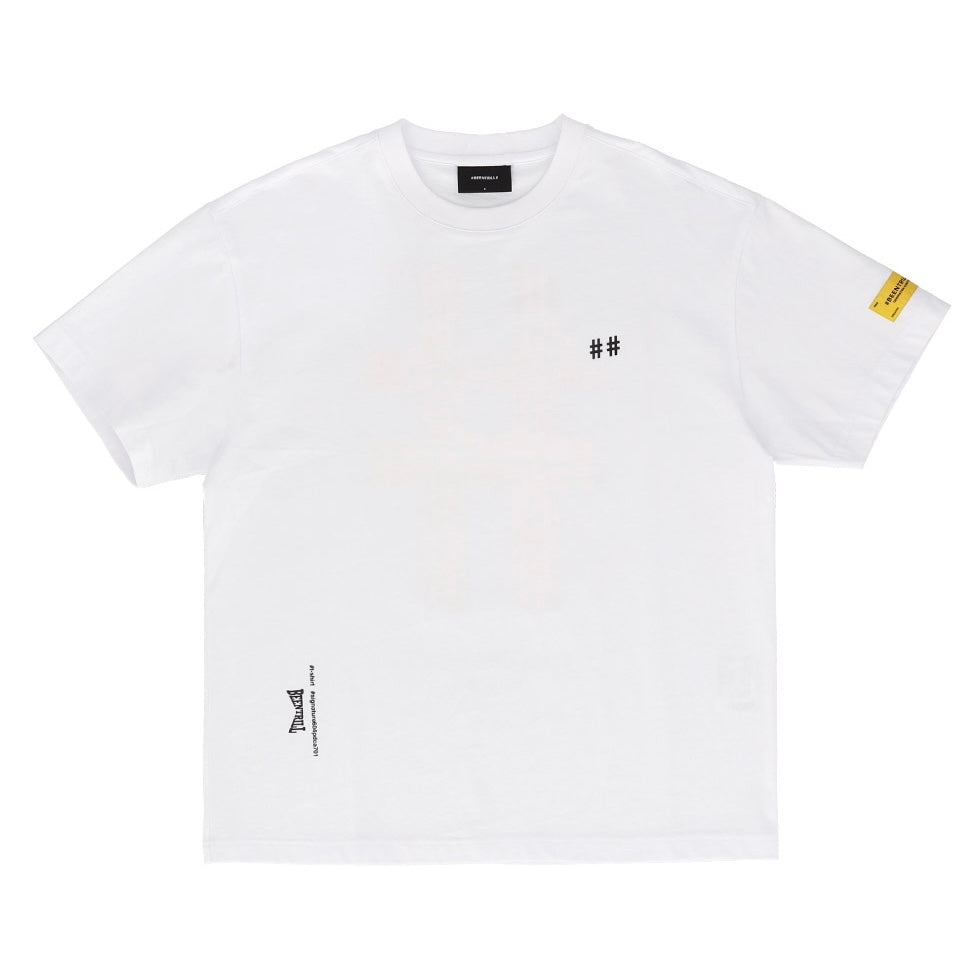 Been Trill Tape Logo Tee White