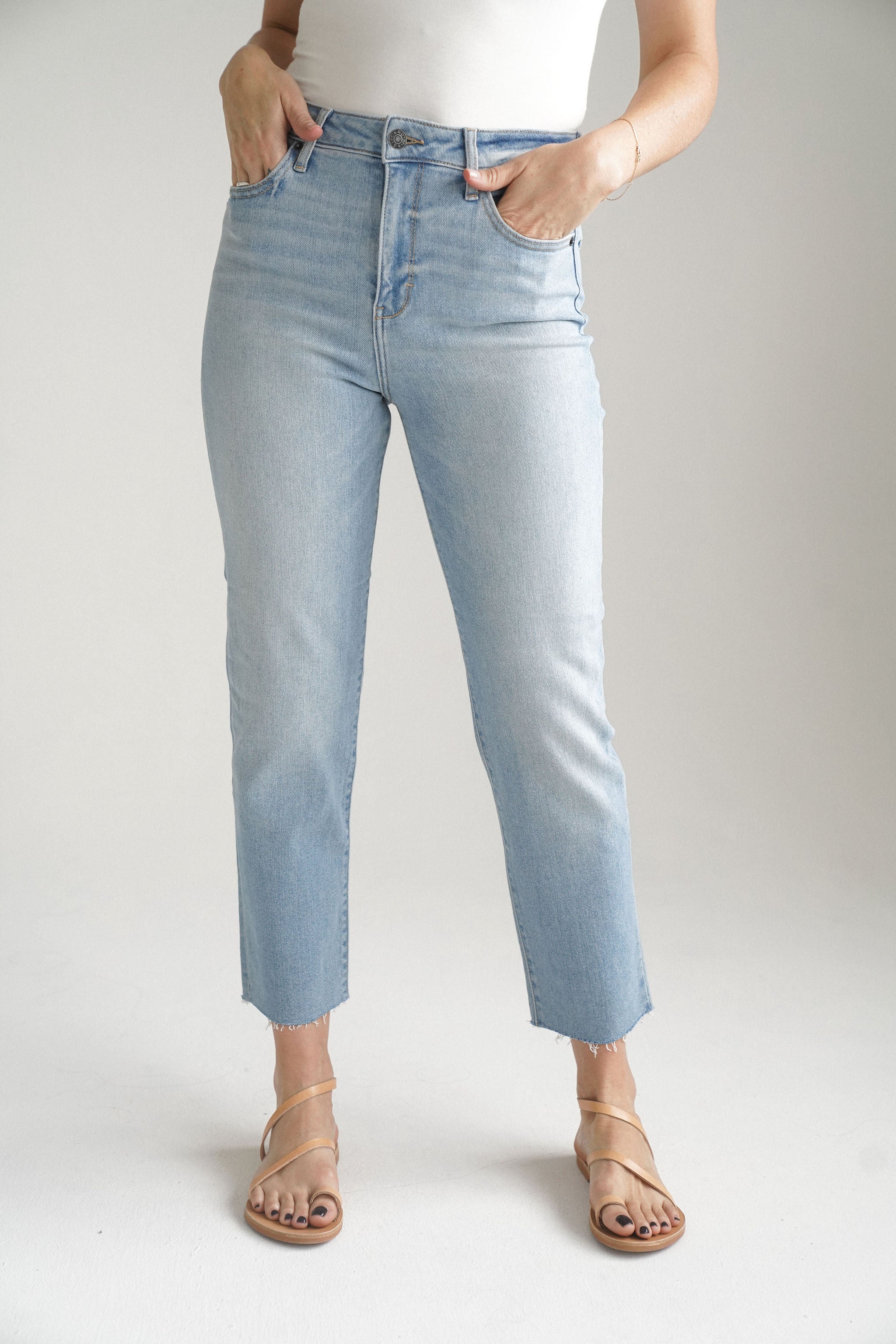 Chrissy Classic Straight Leg Jeans