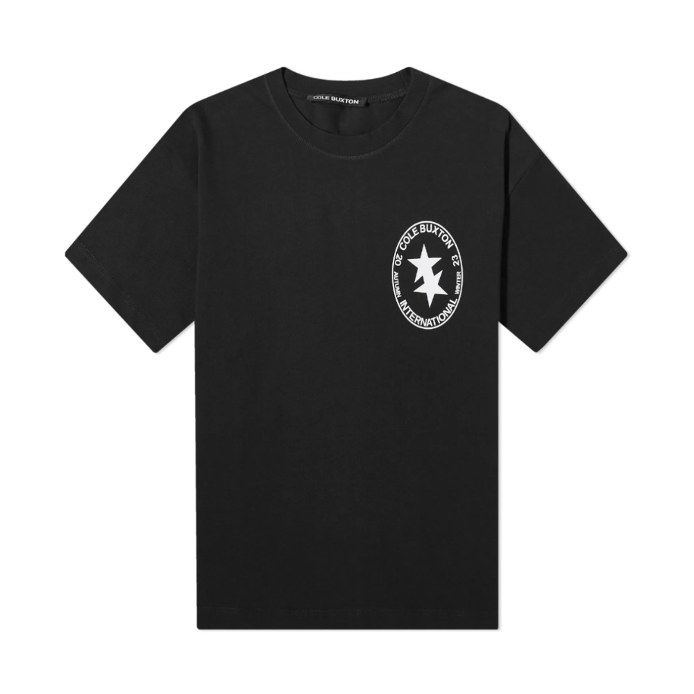 Cole Buxton Crest T-Shirt Vintage Black