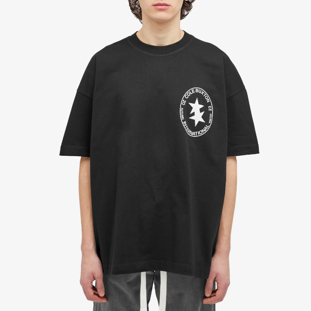 Cole Buxton Crest T-Shirt Vintage Black