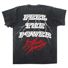 Diet Starts Monday Feel the Power Tee (Vintage Black)