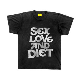 Diet Starts Monday Sex Tee (Vintage Black)