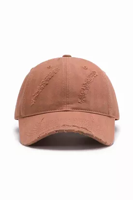 Distressed Adjustable Baseball Cap