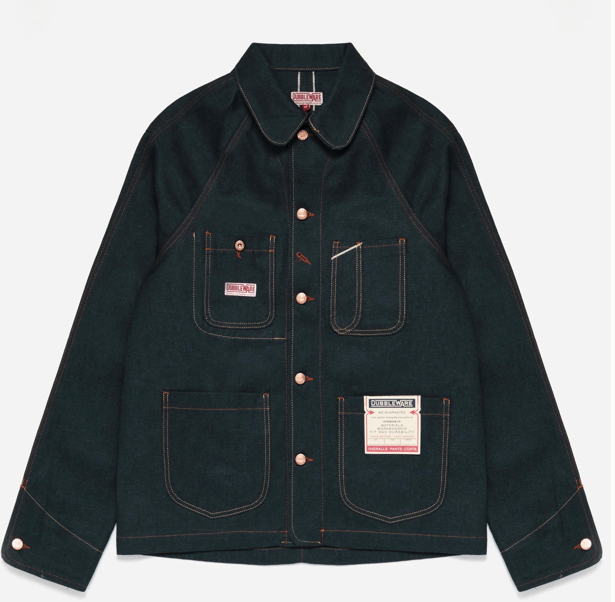 DUBBLEWARE Selvedge Denim Made In UK Jacket