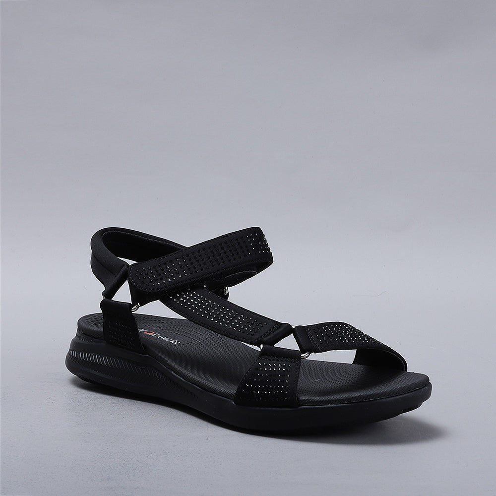 Floss01-Black Diamante Black Sole