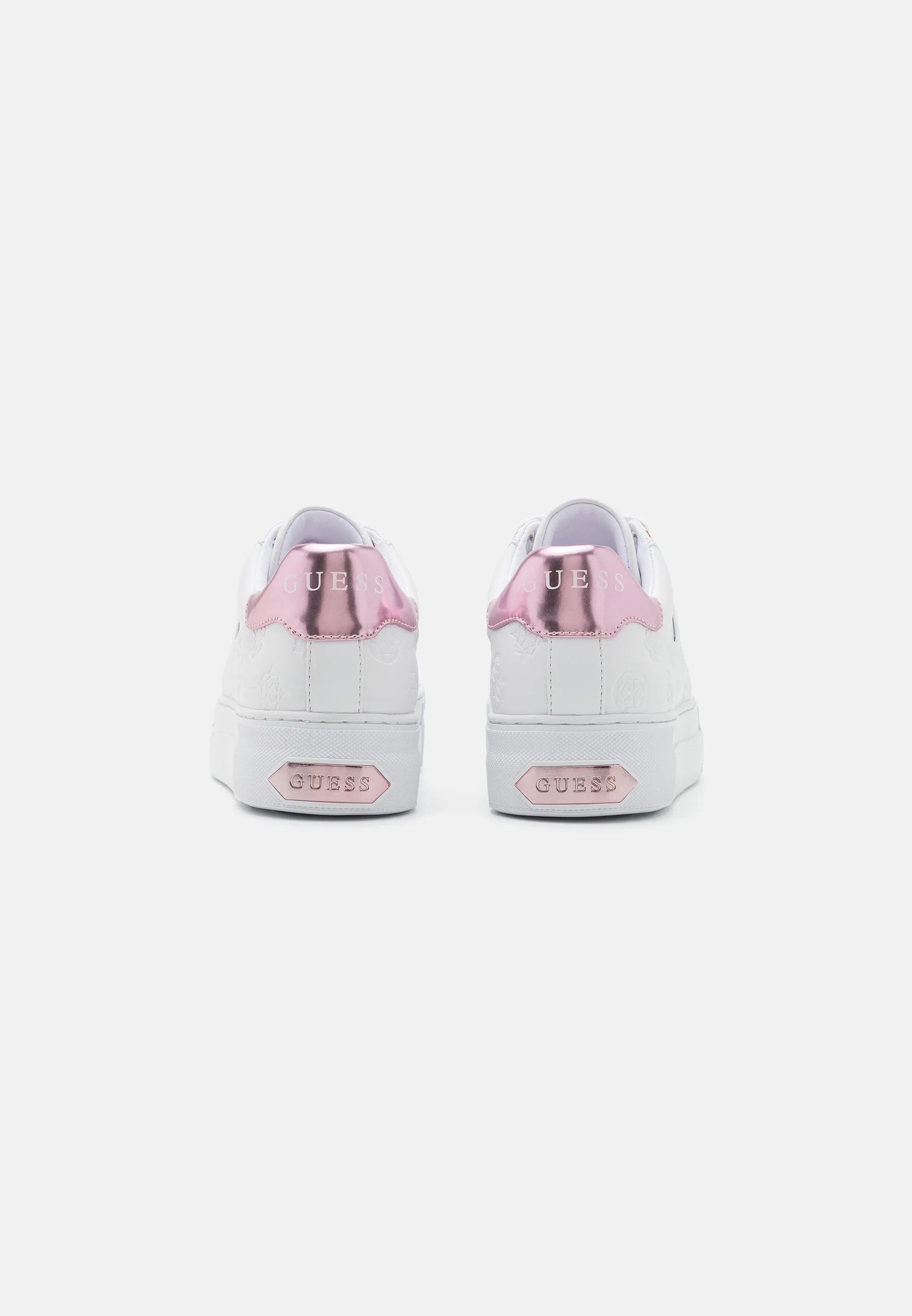 GUESS Giella 4G Peony Logo Trainers White