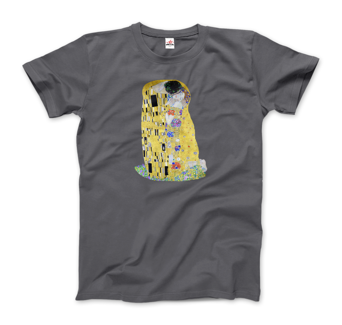 Gustav Klimt the Kiss (Or the Lovers), 1908 Artwork T-Shirt