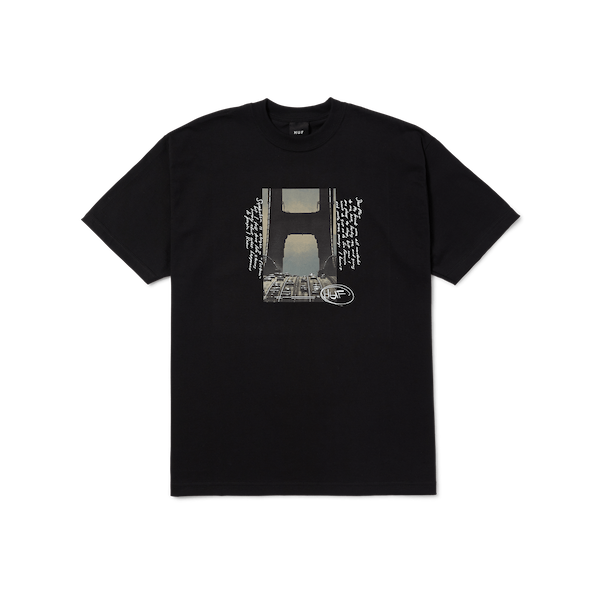 Huf Bridges S/S T-Shirt - Black