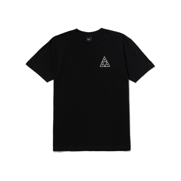 Huf Set Triple Triangle S/S T-Shirt - Black