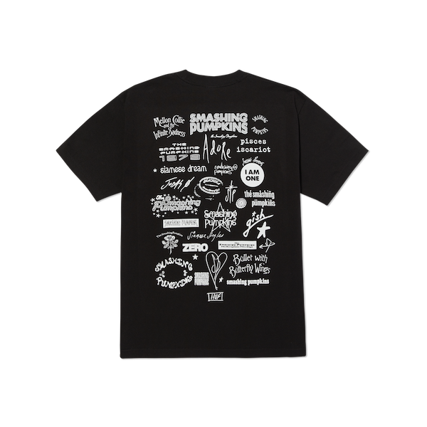 Huf X Smashing Pumpkins Pistichio Medley S/S T-Shirt - Black