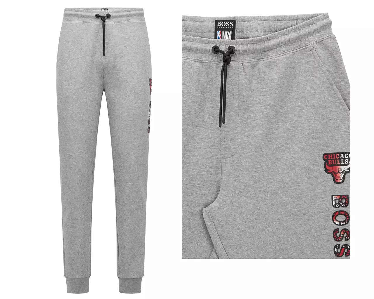 Hugo Boss 50461960 NBA Chicago Bulls Joggers Grey