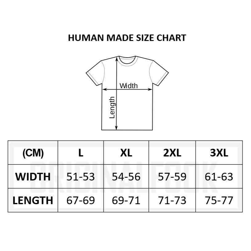 Human Made Heart Badge Tee White