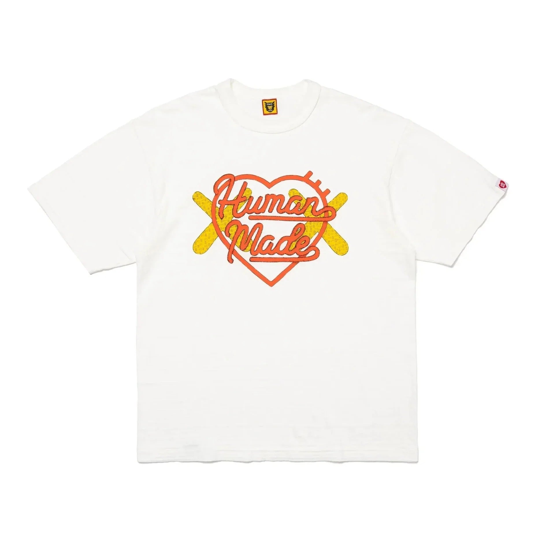 Human Made X KAWS Logo Tee White