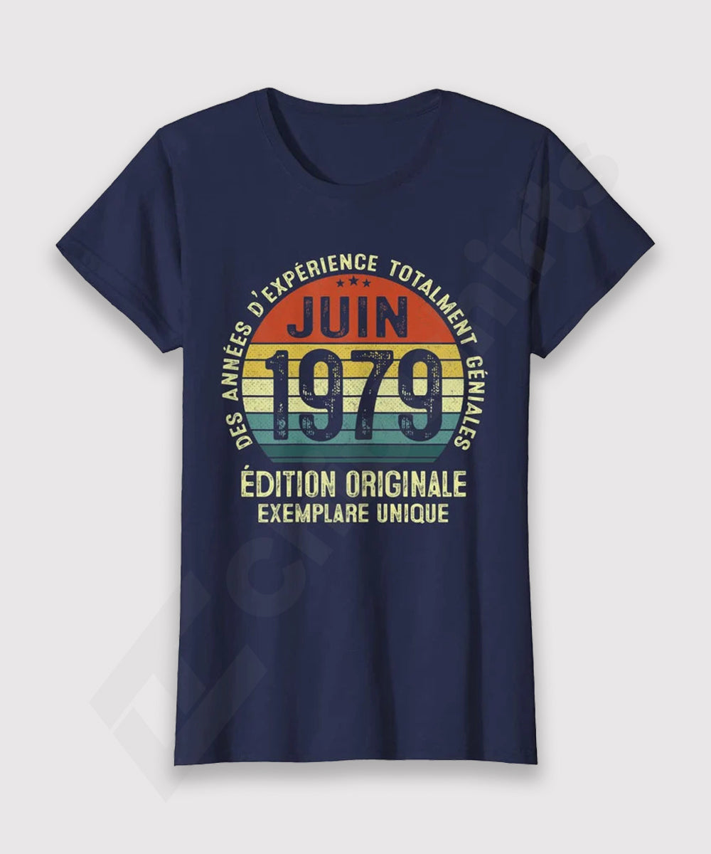 Idée Cadeau Originale Anniversaire, Tee shirt Homme Femme, Des années d'expérience Totalment Géniales, Personnaliser - CTS210322