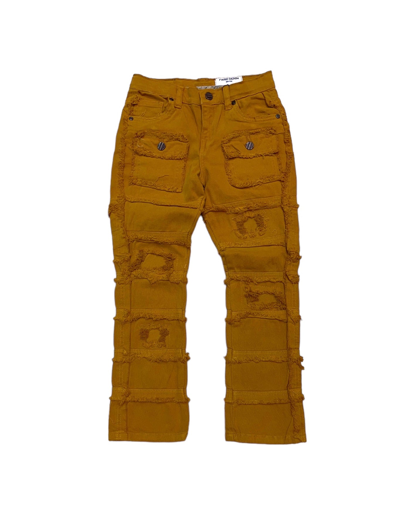 Kid’s Layered Stacked Color Jean