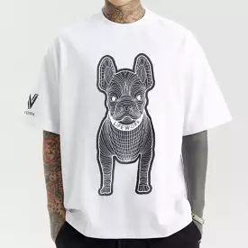 LifeWork Bulldog Tee White