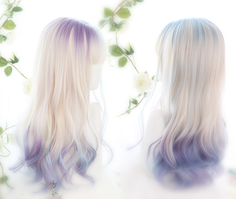 LOLITA MIXTURE LONG CURLS WIG BY31070