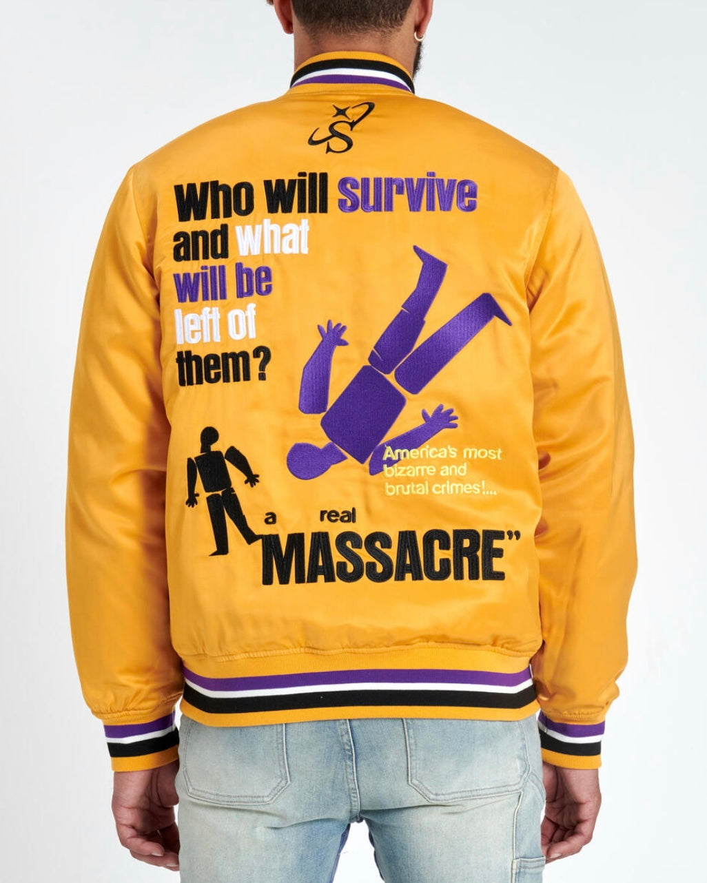 Massacre Satin Jacket