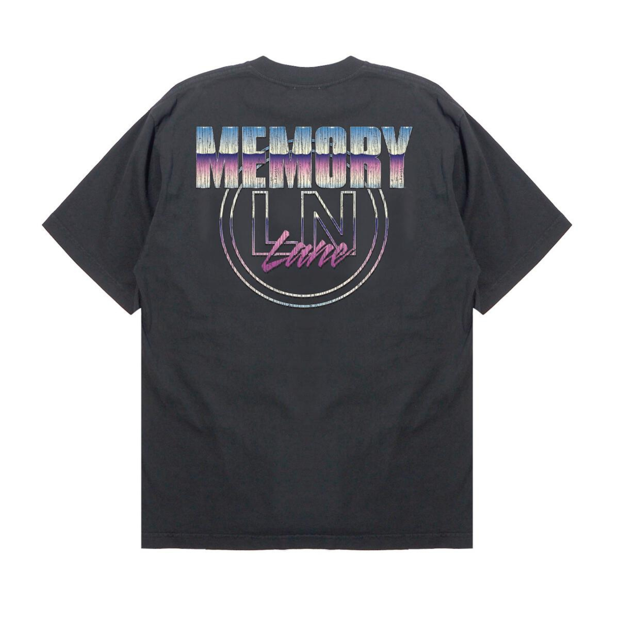 Memory Lane Chrome Tee (Vintage Black)