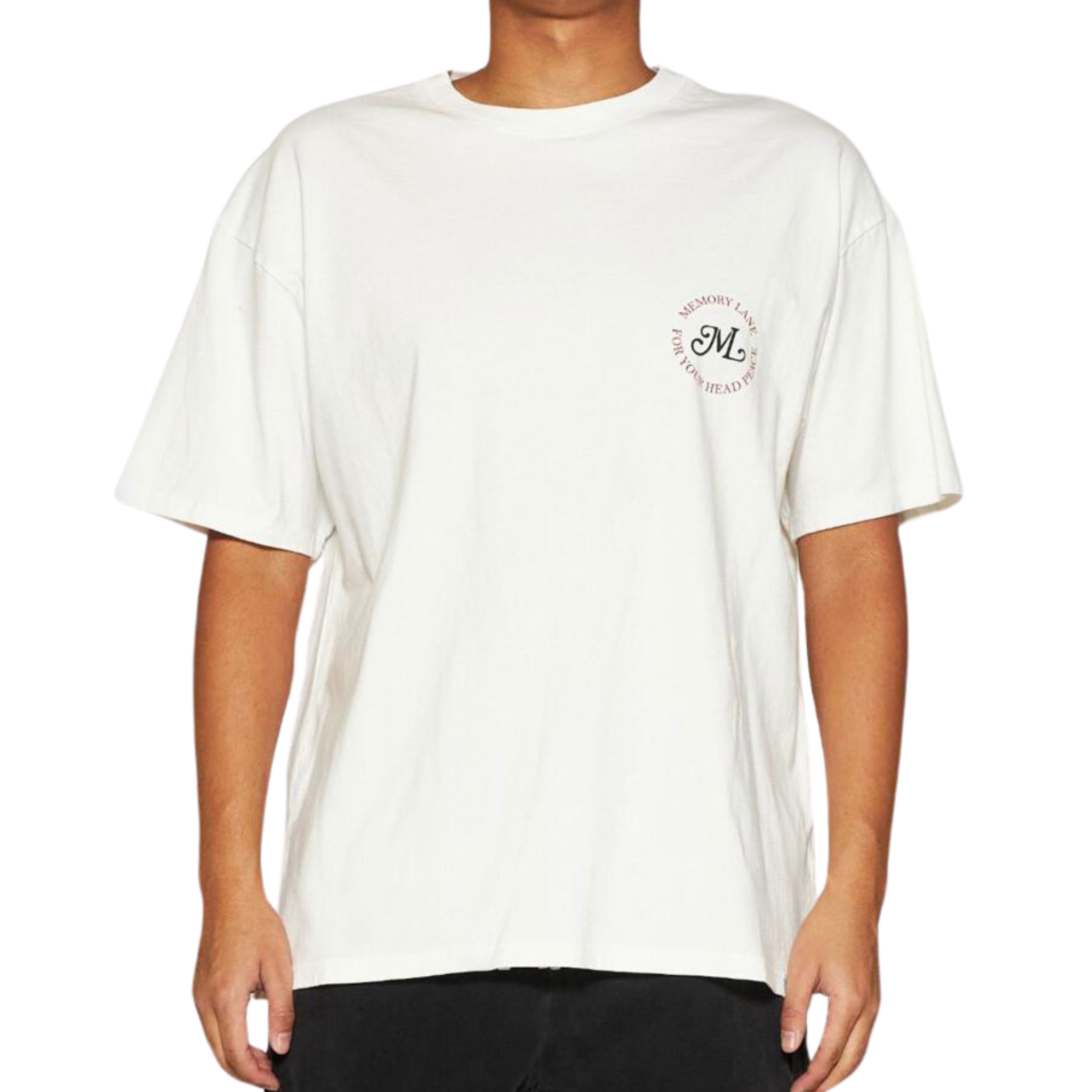 Memory Lane Head Peace Tee (Vintage White)