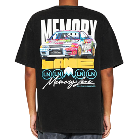 Memory Lane Livery Tee (Vintage Black)