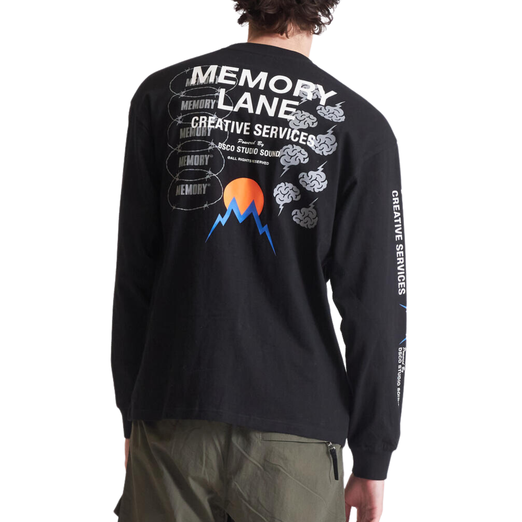 Memory Lane Symbolism LS Tee (Vintage Black)