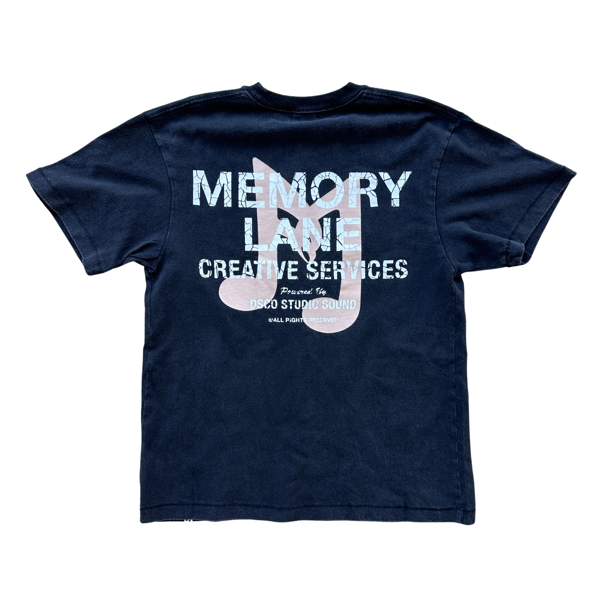 Memory Lane Vintage Label Tee (Vintage Black)