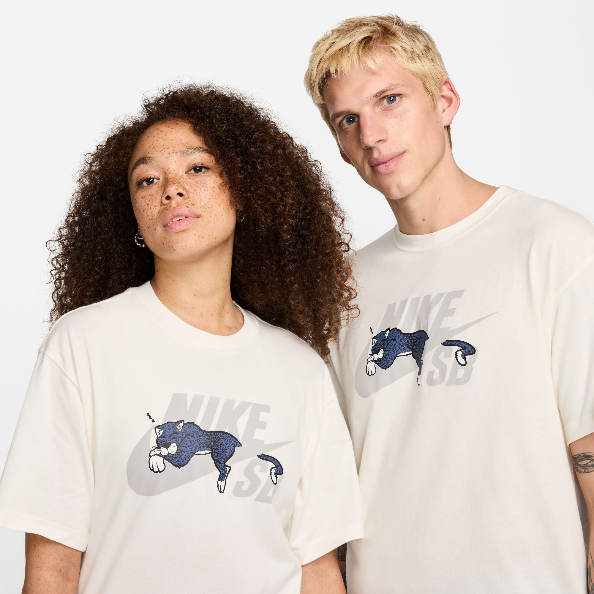 Nike SB Panther Tee Sail White