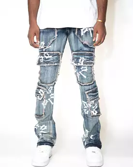 Patchwork Denim Jean