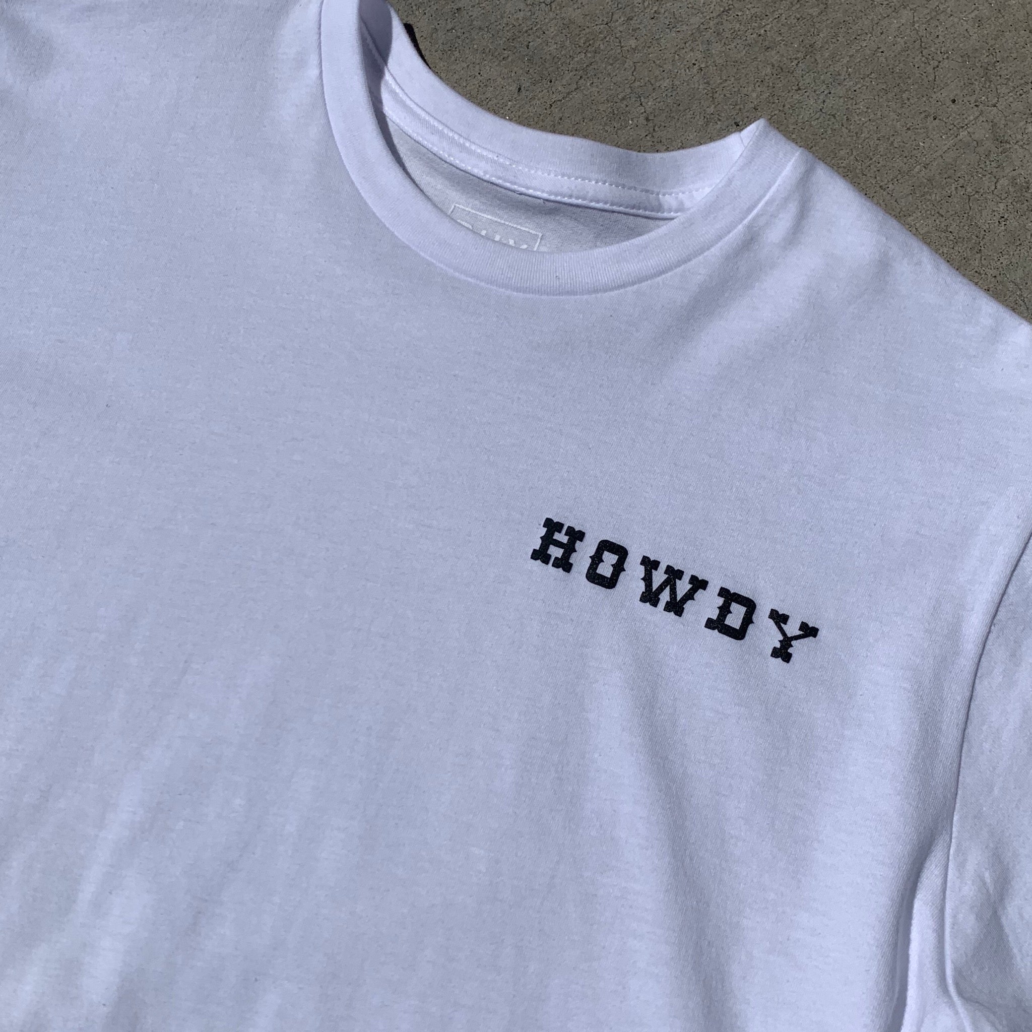 PHX GEN Tee - Howdy White