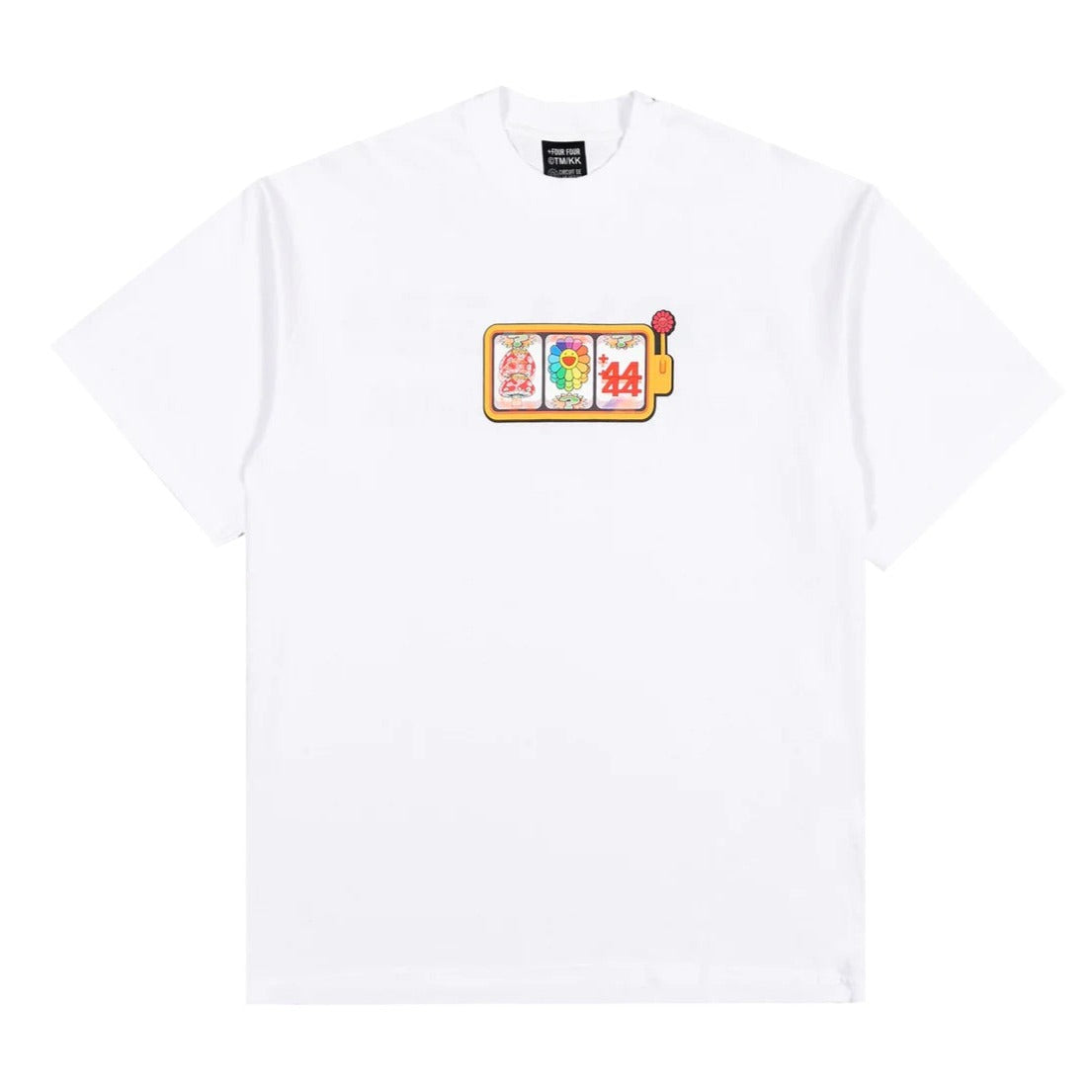 Plus 44 X Takashi Murakami Jackpot Tee White