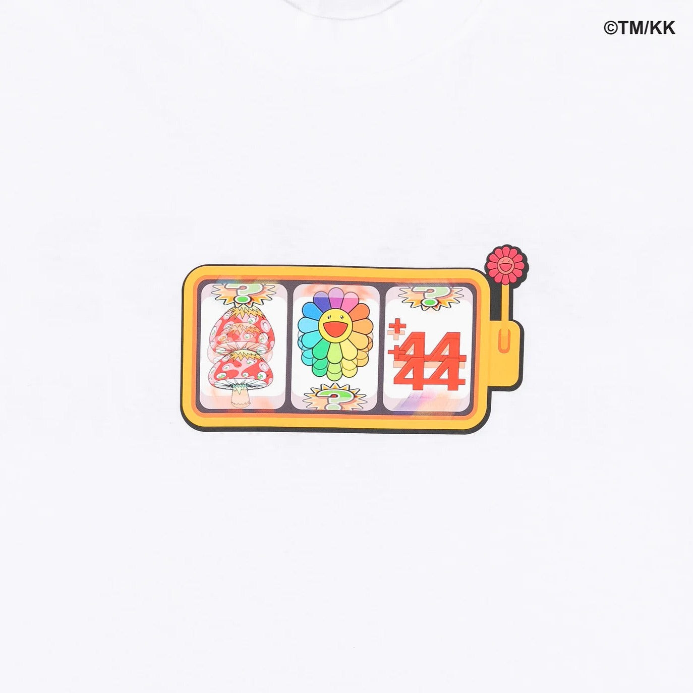 Plus 44 X Takashi Murakami Jackpot Tee White