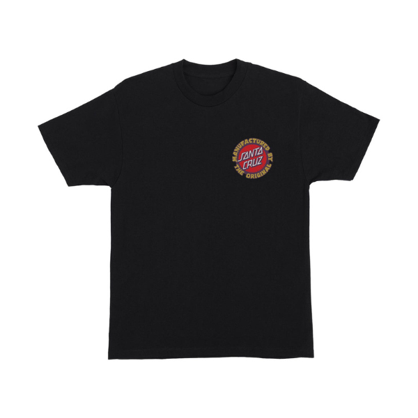 Santa Cruz Speed MFG Dot T-Shirt - Black