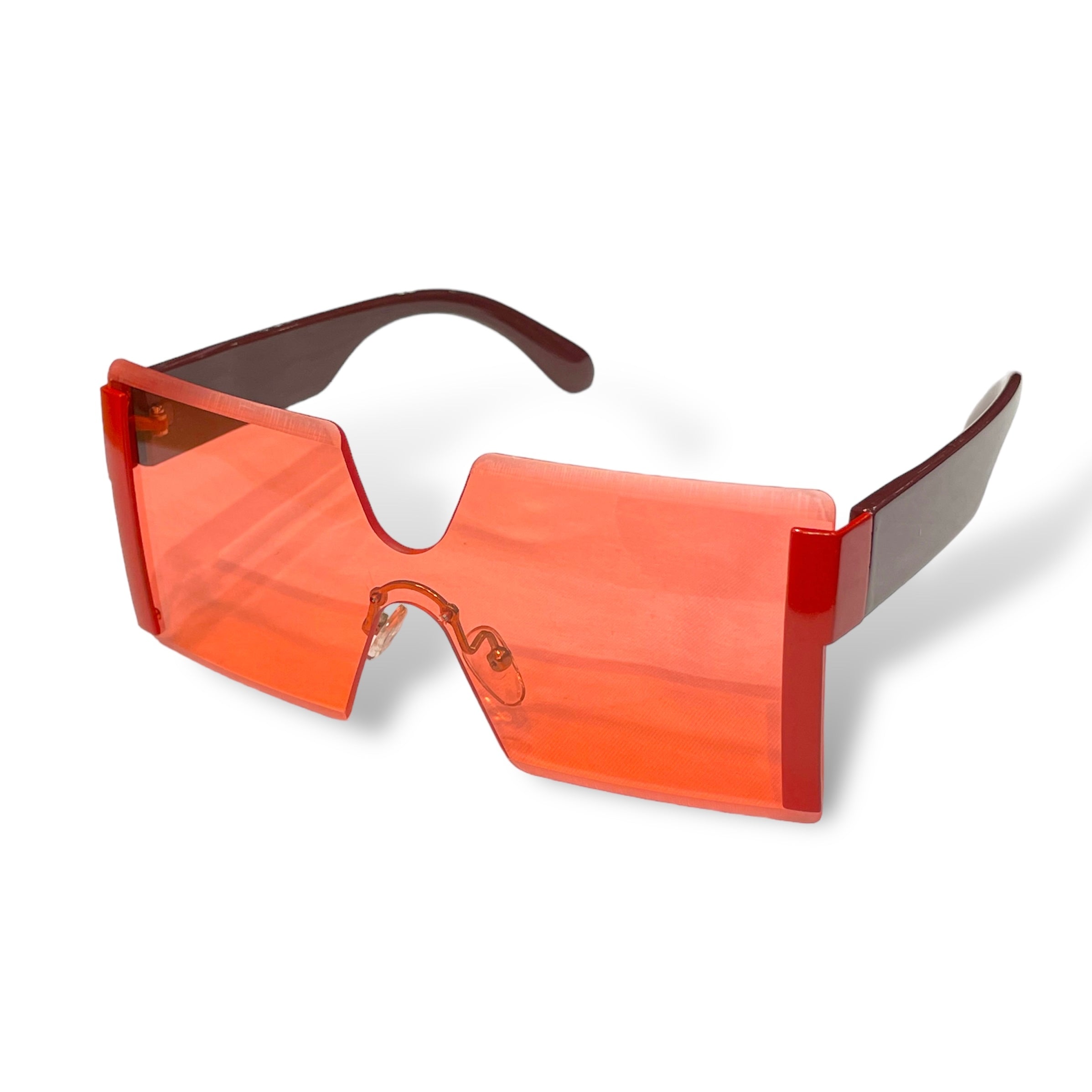 Side-Trim Square Frame Shades