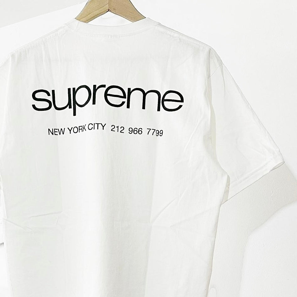 Supreme NYC Tee White