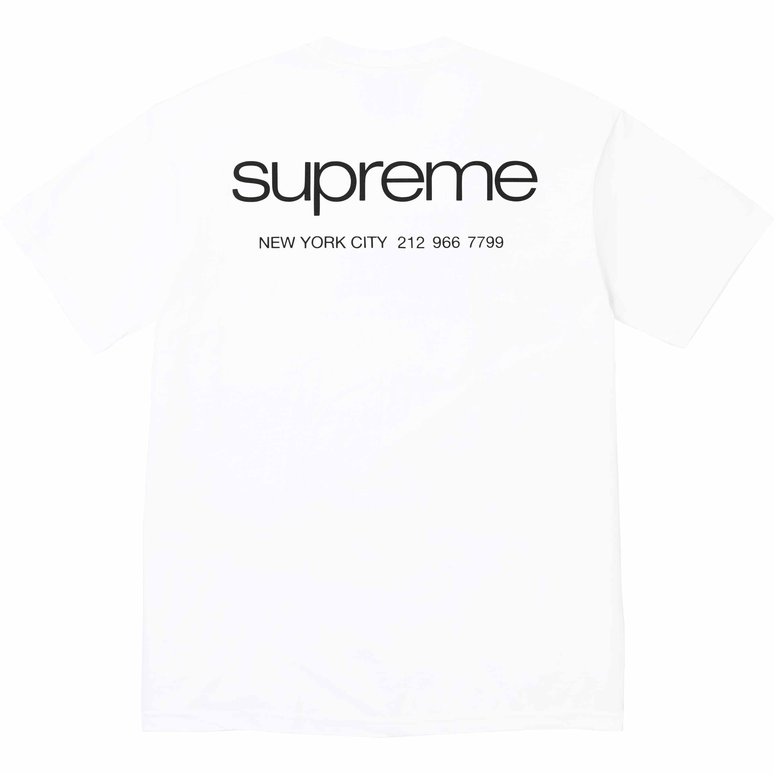 Supreme NYC Tee White