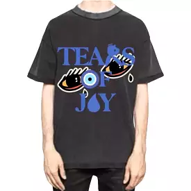 Tears Of Joy Play Vintage Black Tee