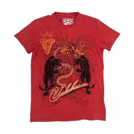 Valabasas “Faceoff” Vintage Red Tee