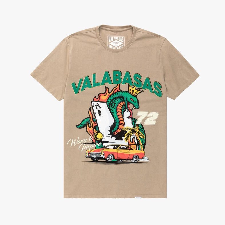 Valabasas King Ace Tee (Vintage Khaki) - VLBS9009