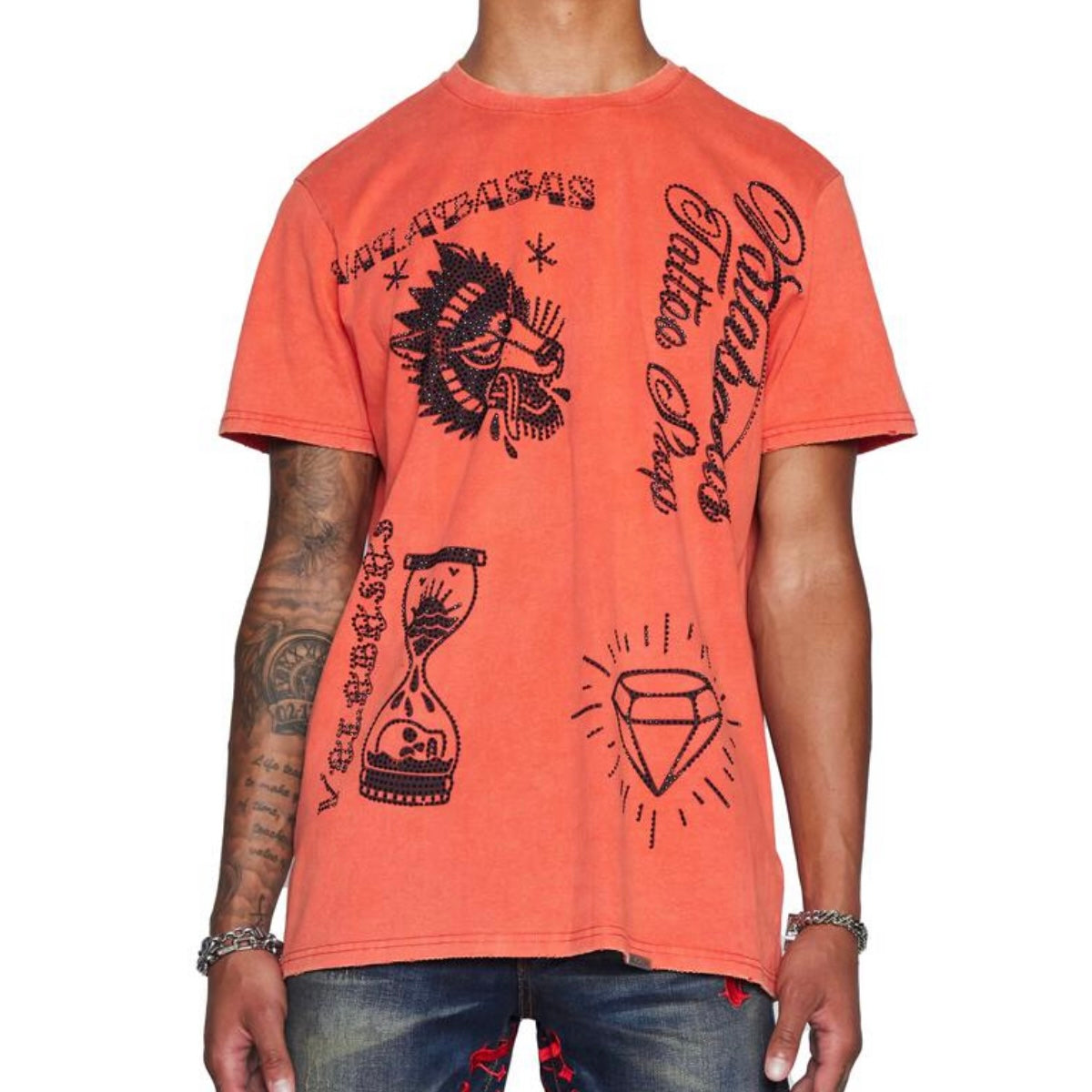 Valabasas Legacy Tat Vintage Burnt Tee