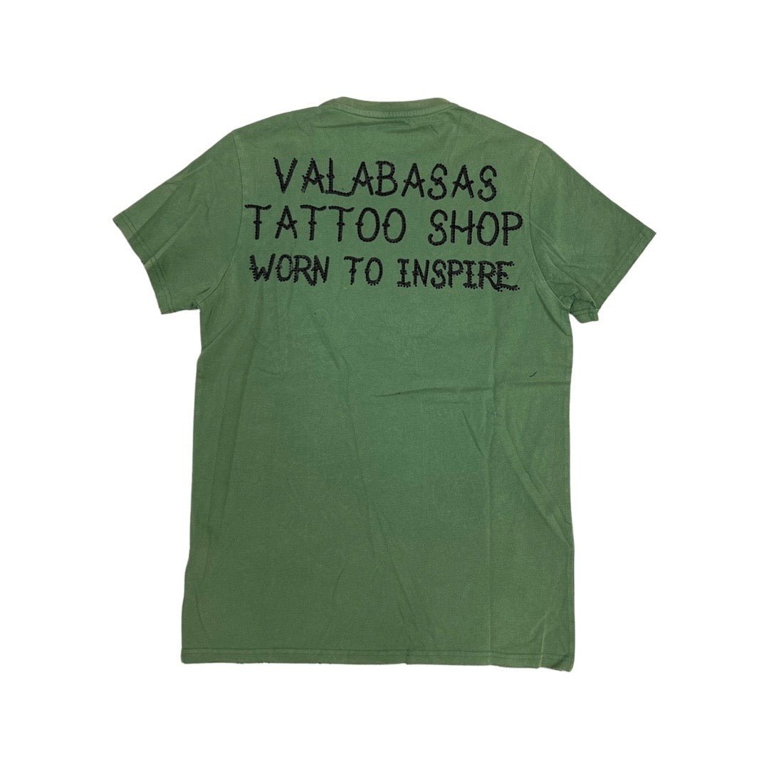 Valabasas “Legacy Tat” Vintage Olive Tee