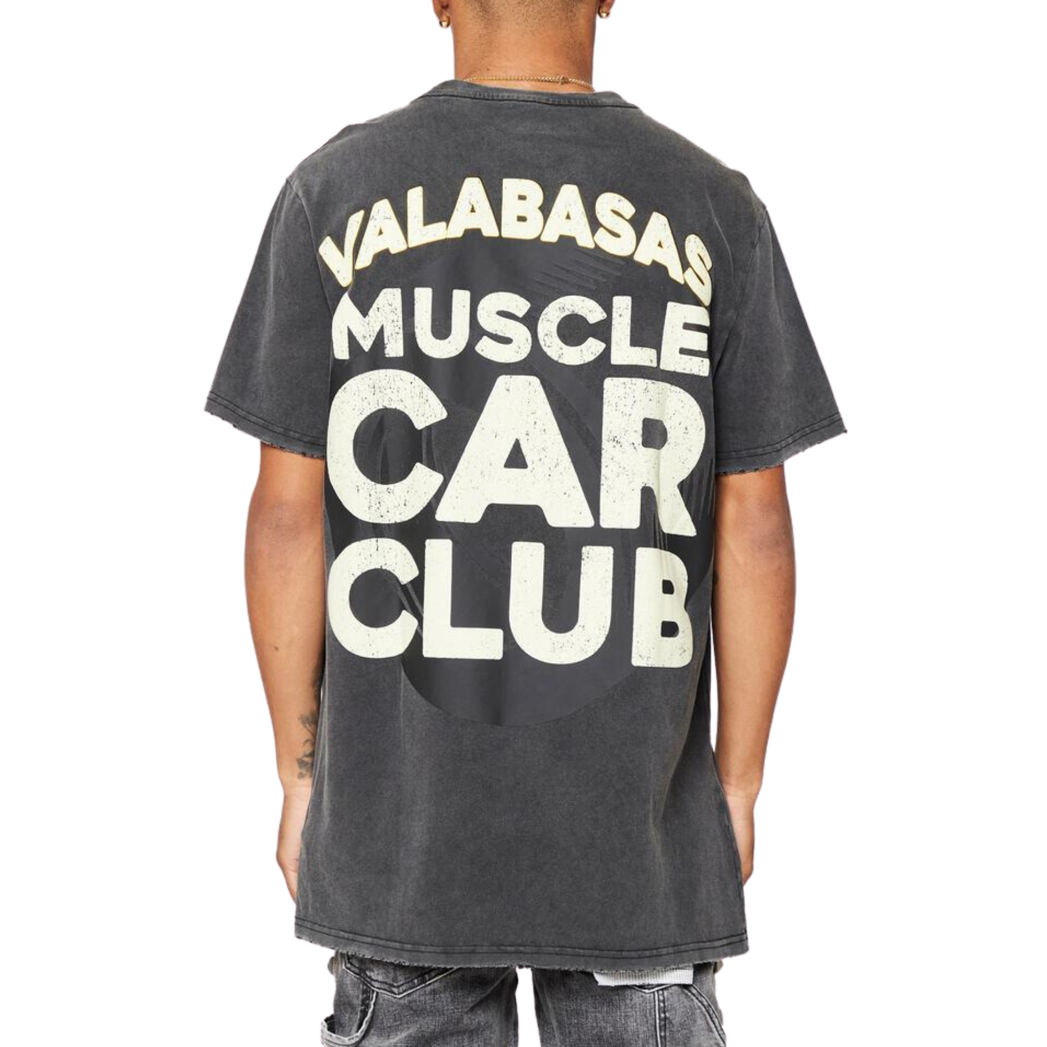 Valabasas Rare World Snake Tee (Vintage Black) - VLBS9006