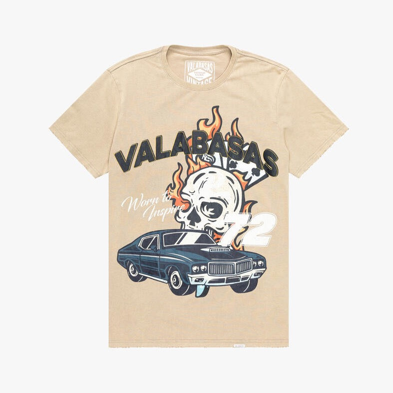 Valabasas Raw Deal Tee (Vintage Khaki) - VLBS9007